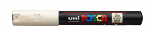 Marķieris ūdens bāzes UNI Posca PC-1M ziloņkaula (46)