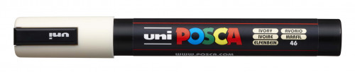 Marķieris ūdens bāzes UNI Posca PC-5M ziloņkaula (46)