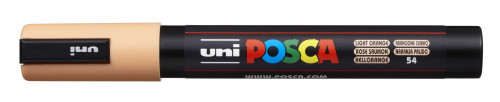 Marķieris ūdens bāzes UNI Posca PC-5M pasteļoranžs (54)