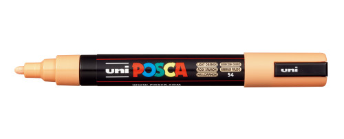 Marķieris ūdens bāzes UNI Posca PC-5M pasteļoranžs (54)