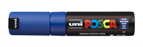 Marķieris ūdens bāzes UNI Posca PC-8K zils (33)