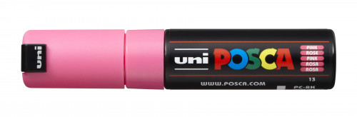 Marķieris ūdens bāzes UNI Posca PC-8K rozā (13)
