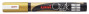 Marķieris-krīts UNI Chalk PWE-5M zelta
