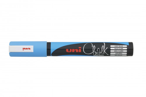 Marķieris-krīts UNI Chalk PWE-5M gaiši zils