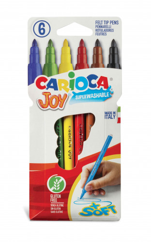 Flomāsteri CARIOCA JOY 6 krāsas
