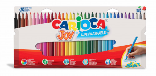 Flomāsteri CARIOCA JOY 36 krāsas