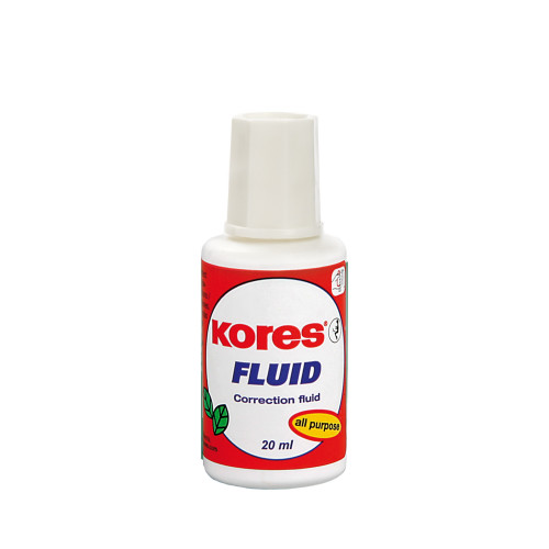 Korektors KORES FLUID 20ml spirta bāze