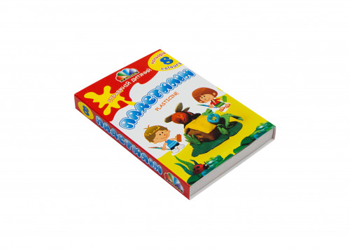 Plastilīns GAMMA 8 krāsas 160g