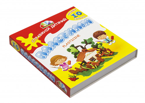 Plastilīns GAMMA 10 krāsas 200g