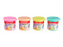 Viegla veidošanas mīkla KORES Magik Clay Pastel 4 krāsas*40g