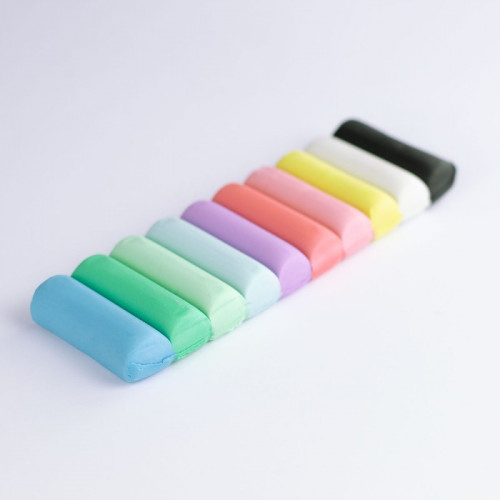 Plastilīns KORES Plastilina Pastel 10 krāsas*20g
