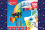 Komplekts krāsošanai MAPED Color'Peps 100 priekšmeti + 15 kartiņas A4