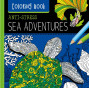 Krāsojamā grāmata FRESH 250*250mm, 36lp "Sea adventures" (dizains 19193)