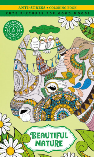 Krāsojamā grāmata FRESH 197*124mm, 20lp "Beautiful Nature" (dizains 21282)