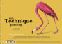 Zīmešanas albūms ar spirāli MUSE A4 20lp 240g/m2 "Mix technique painting" (dizains 00309)