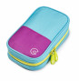 Penālis CARIOCA Roomy Pouch 1-daļīgs ar atloku, tukš gaiši zils 23354