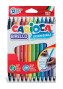 Flomāsteri CARIOCA Birello abpusēji 12 krāsas
