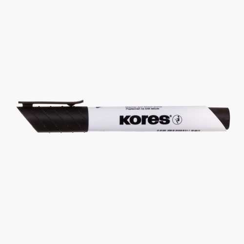 Baltas tāfeles marķieris KORES K-Marker WB melns