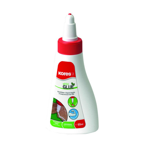 Līme PVA KORES White Glue Universal  60ml
