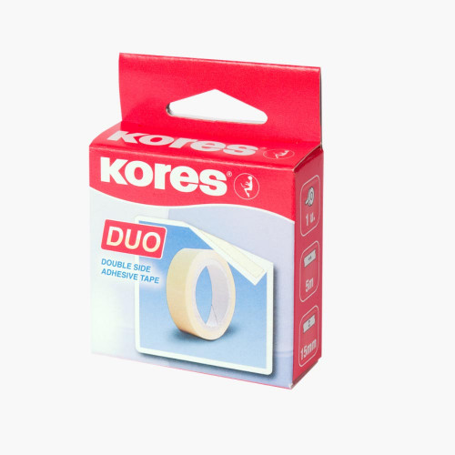 Līmlente  KORES Duo abpusēja 15mm*5m