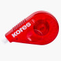 Korekcijas lente KORES Roll On 15m*4.2mm sarkanā korpusā PP maisiņā