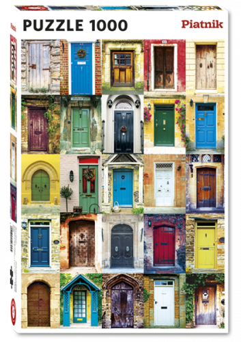 Puzzle PIATNIK 1000 daļas "Doors"