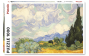 Puzzle PIATNIK 1000 daļas "Van Gogh - Wheat Field with Cypresses"