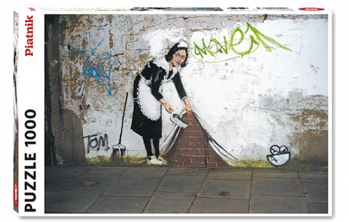 Puzzle PIATNIK 1000 daļas "Bansky - Maid"