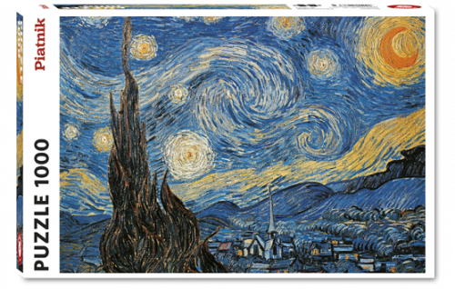 Puzzle PIATNIK 1000 daļas "Van Gogh - Starry Night"