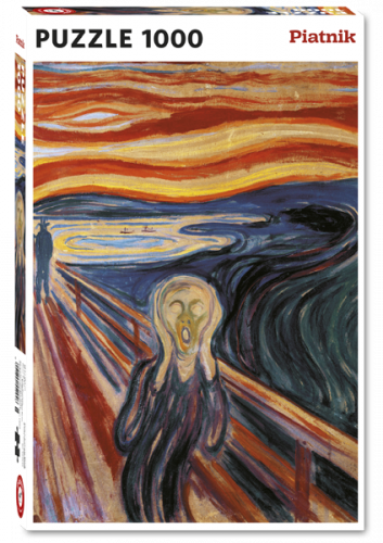 Puzzle PIATNIK 1000 daļas "Munch - The Scream"
