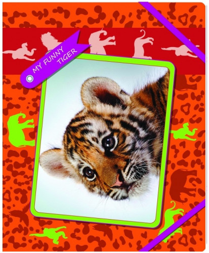 Mape ar gumiju PP B5 "My Funny Tiger" 31642-02