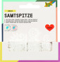 Samta papīra mežģīņu lentu komplekts FOLIA 3gab.*1m, Spitze