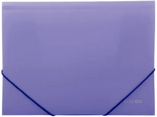 Mape ar gumiju ECONOmix A4 PP 500µm violeta 31633-12