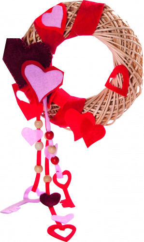Filcs FOLIA 20*30cm 150g/m2 10lp. sarkans N20