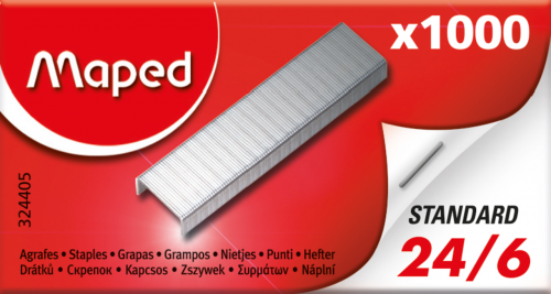 Skavas MAPED Nr.24/6; 1000gab. kartona kastītē