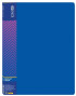 Katalogu mape Economix PP A4 20 kabatas, zila 30602-02