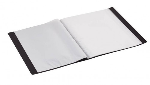 Katalogu mape Economix PP A4 10 kabatas, melna 30601-01