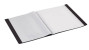 Katalogu mape Economix PP A4 10 kabatas, melna 30601-01