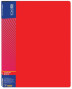 Katalogu mape Economix PP A4 30 kabatas, sarkana 30603-03