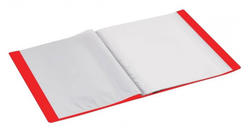 Katalogu mape Economix PP A4 30 kabatas, sarkana 30603-03