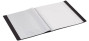 Katalogu mape Economix PP A4 60 kabatas, melna 30606-01