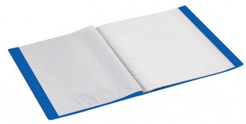 Katalogu mape Economix PP A4 60 kabatas, zila 30606-02