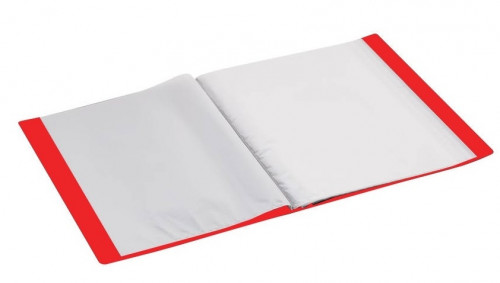 Katalogu mape Economix PP A4 60 kabatas, sarkana 30606-03