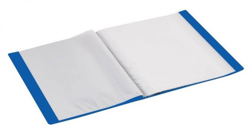 Katalogu mape Economix PP A4 10 kabatas, zila 30601-02