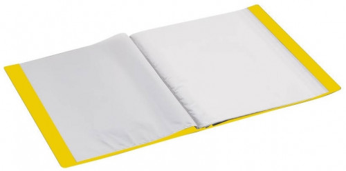 Katalogu mape Economix PP A4 10 kabatas, dzeltena 30601-05