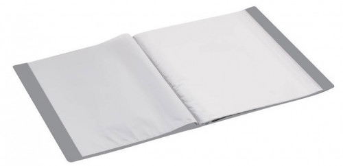 Katalogu mape Economix PP A4 10 kabatas, pelēka 30601-10