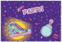 Mape-aploksne ar spiedpogu A5 PP 180µm "Party" 32013-08