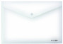 Mape-aploksne ar spiedpogu ECONOmix  A4 PP 180µm caurspīdīga 31301-00