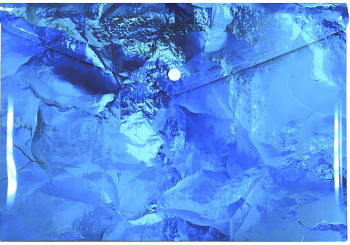 Mape-aploksne ar spiedpogu A4 PP 180µm "Glacier" 35245
