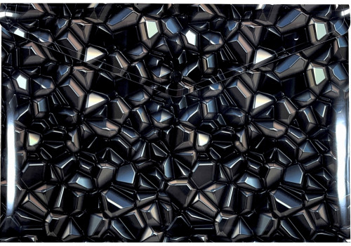 Mape-aploksne ar spiedpogu A4 PP 180µm "Metal" 35247